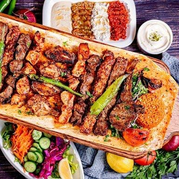 Muzo’s Turkish Kitchen Sizzling Kebabs in Aberdeen.