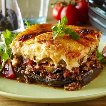 Muzo’s Turkish Kitchen Meat Moussaka in Aberdeen 